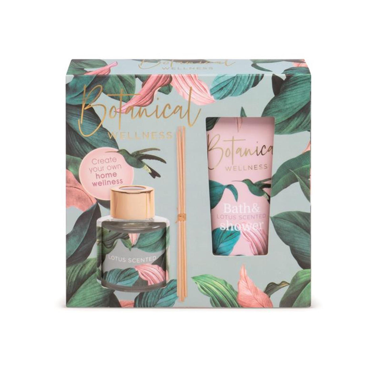 Coffret cadeau pour le bain botanique Source Balance 2 pièces