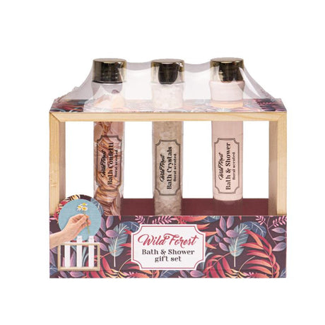 Source balance bain forêt sauvage coffret cadeau fleur