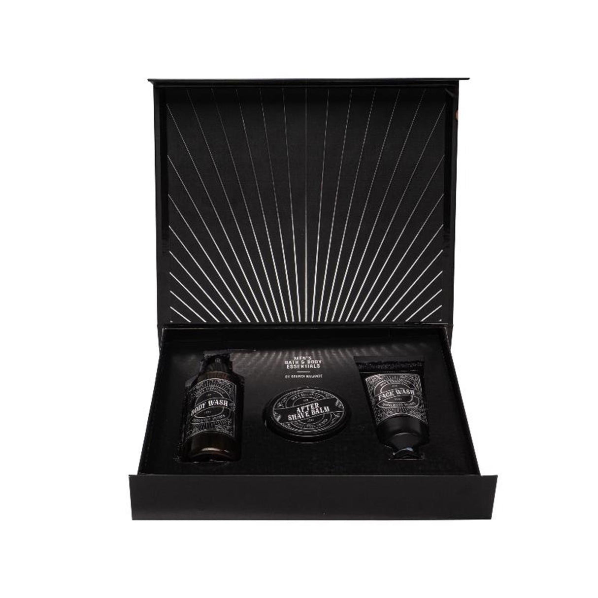 Source balance coffret cadeau de bain essentiel pour hommes de luxe