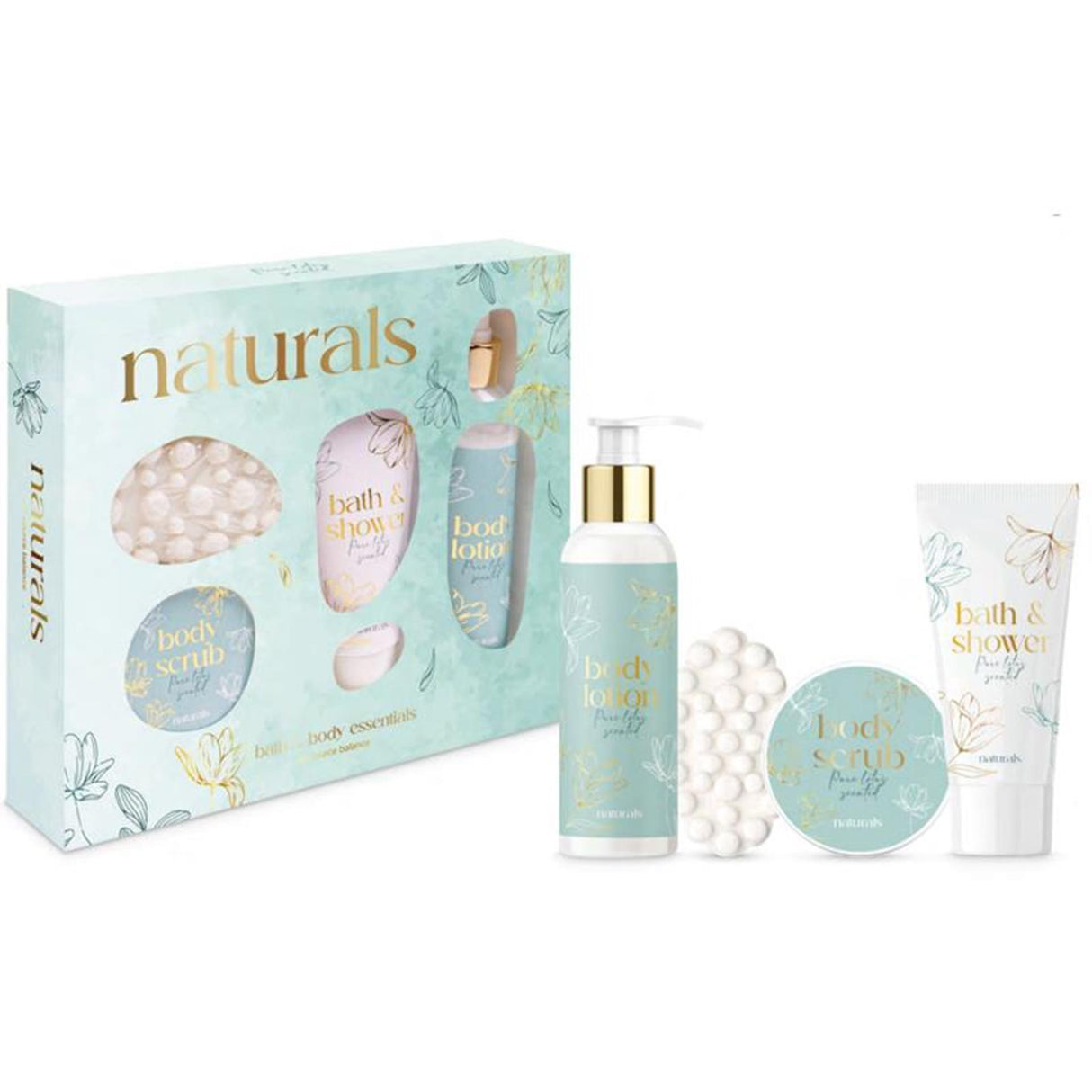 Coffret cadeau Source Balance Naturals en papier