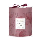 Source balance mauvais coffret cadeau boîte cylindre de floraison sauvage
