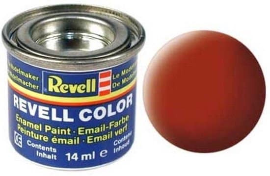 Peinture Revell pour maquette numéro 83 brun rouille mat