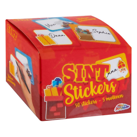 Autocollants Grafix Sinterklaas 50 pièces
