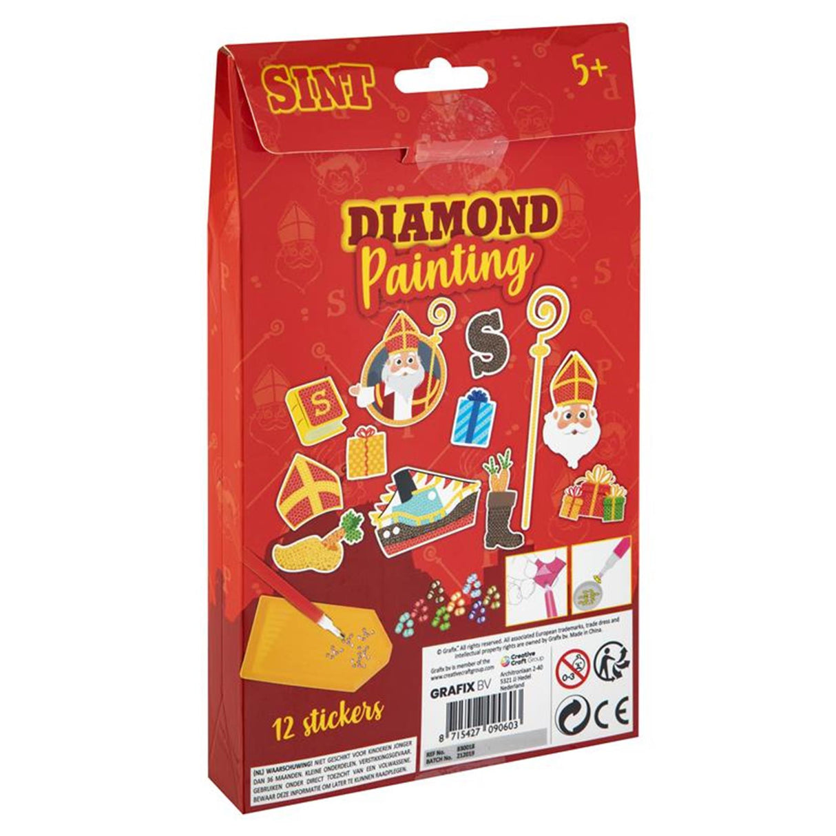 Autocollants de peinture au diamant Grafix saint