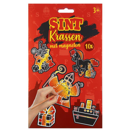 Aimants Grafix sint scratch 8 pièces sur blister