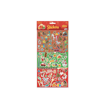 Jeu d'autocollants Grafix Sinterklaas, 200 pcs.