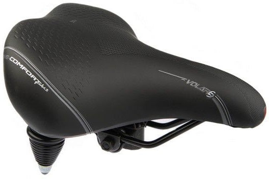 Selle Bassano Sattel Bassano xxl Doppelfeder schwarz