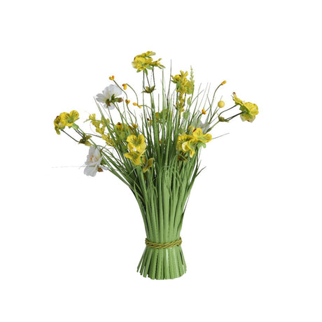 Decoris – bouquet de fleurs artificielles en polyester, diamètre 20x40cm