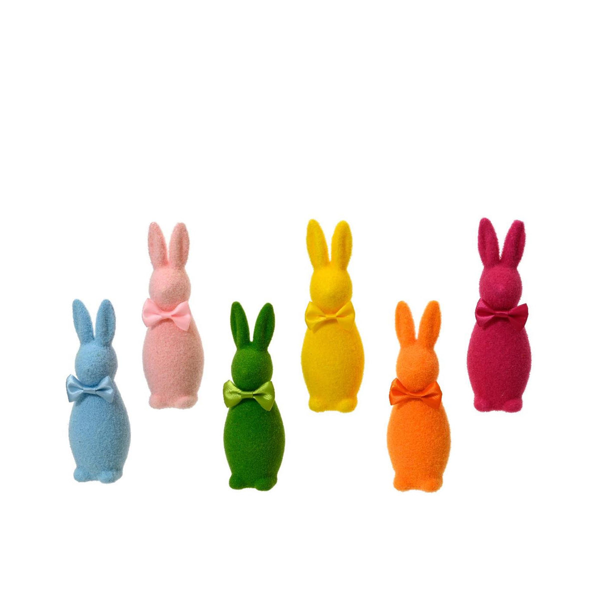 Decoris figurine lapin polymousse 5x5x16cm