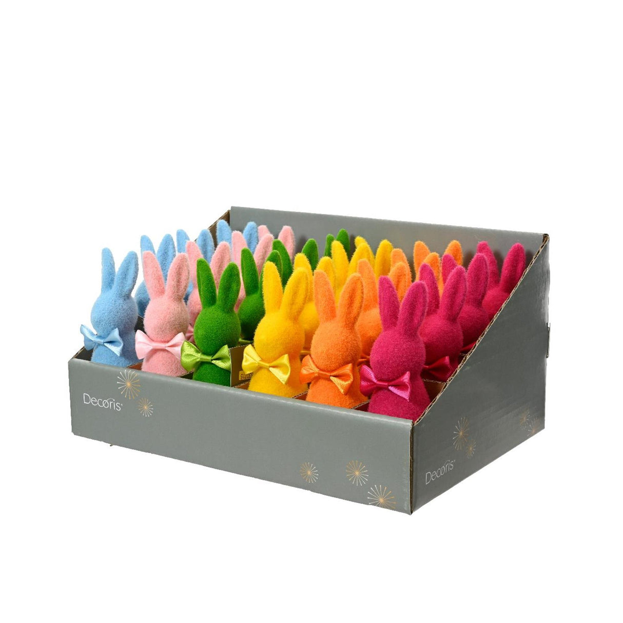 Decoris figurine lapin polymousse 5x5x16cm
