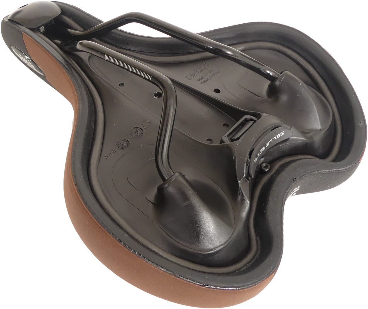 Selleroyal Royal Saddle Loire 5135DRC Unisex Gel Royal Black Brown (Gazelle)