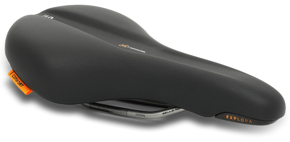 Selle Royal Zadel Selle Explora Moderate Zwart (Kaart)