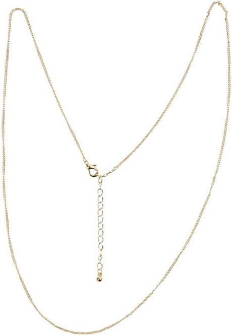 Société créative https: www.ccobby.nl chaîne-l-80-cm-d-1-mm-gold-plate-1-piece