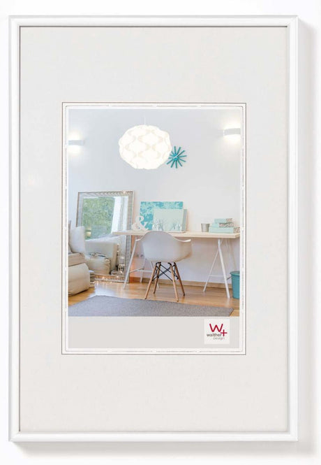 Walther new lifestyle - cadre en plastique - format photo 18x24 cm - blanc