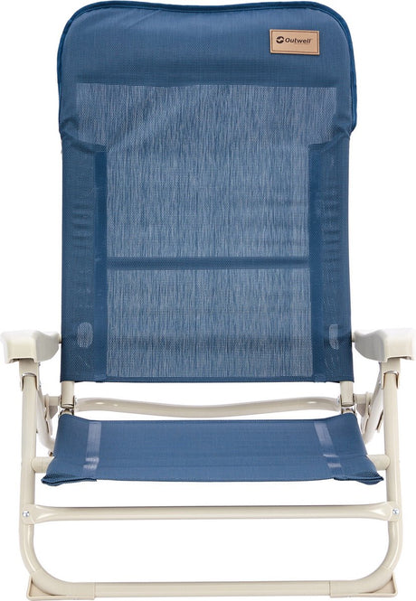 Outwell - chaise de plage - seaford - pliable - bleu océan