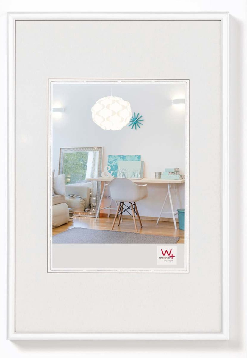 Walther new lifestyle - cadre en plastique - format photo 30x45 cm - blanc
