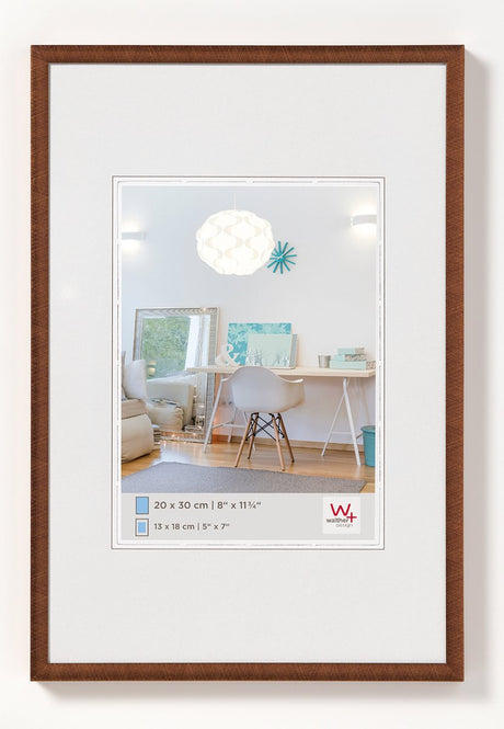 Walther new lifestyle - cadre en plastique - format photo 24x30 cm - bronze