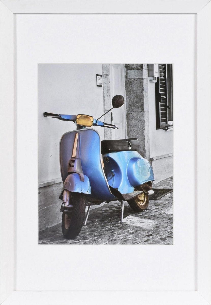 Cadre photo Henzo - - Ombrie - format photo 20x30 cm - blanc