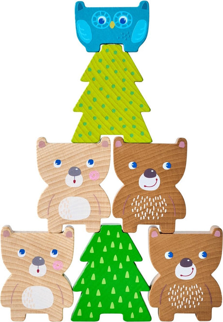 Haba jeu à empiler animaux de la forêt - enfant [2 ans +] - 305778