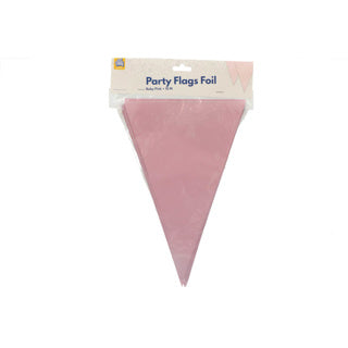 Guirlande de fête rose bébé
