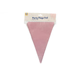 Guirlande de fête rose bébé