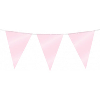 Guirlande de fête rose bébé