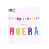 Guirlande de lettres hip hip hourra