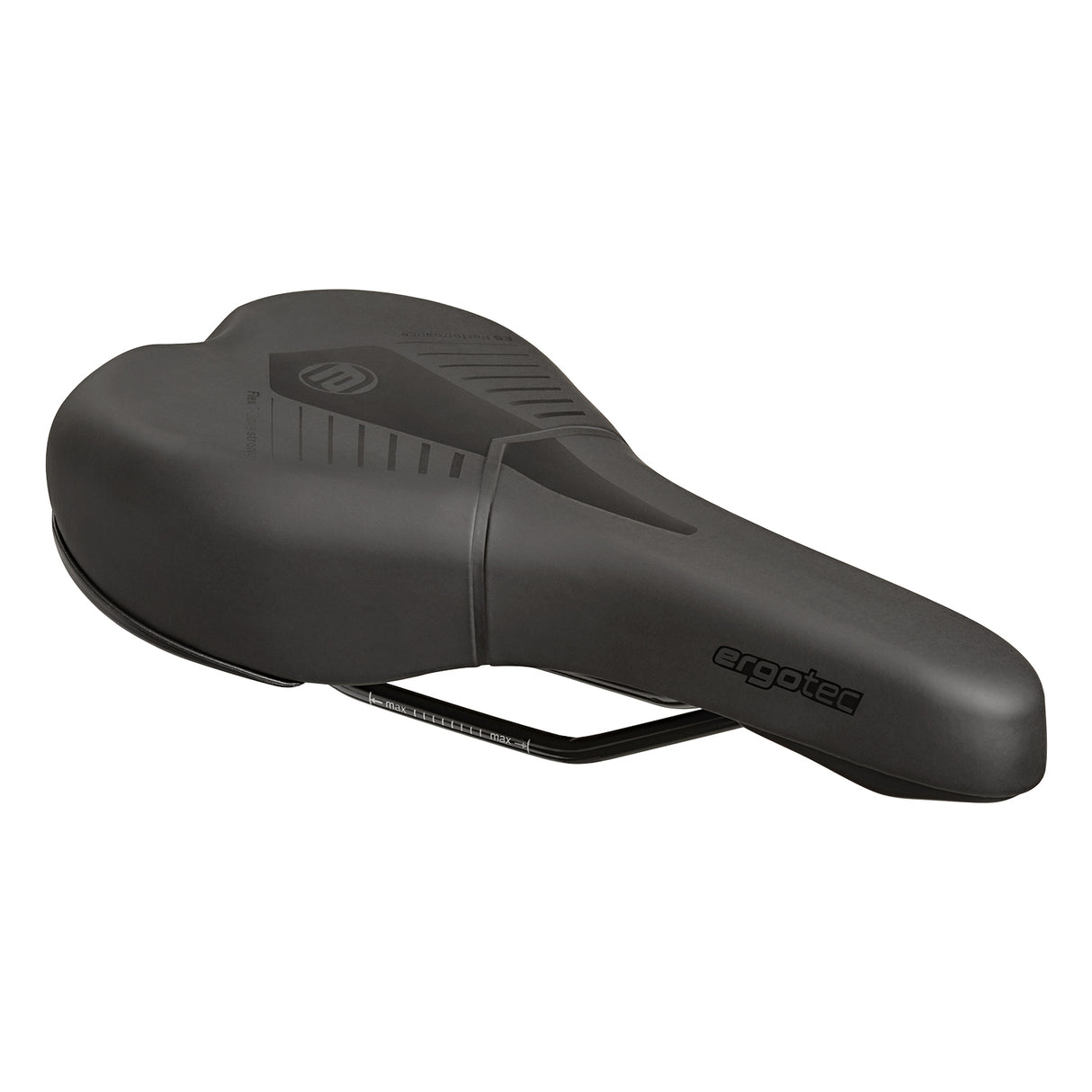 Ergotec Saddle Performance 266 x 144 mm morbido nero