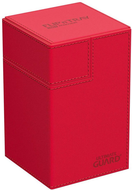 Ultimate guard flip'n'tray 100+ xenoskin - rouge
