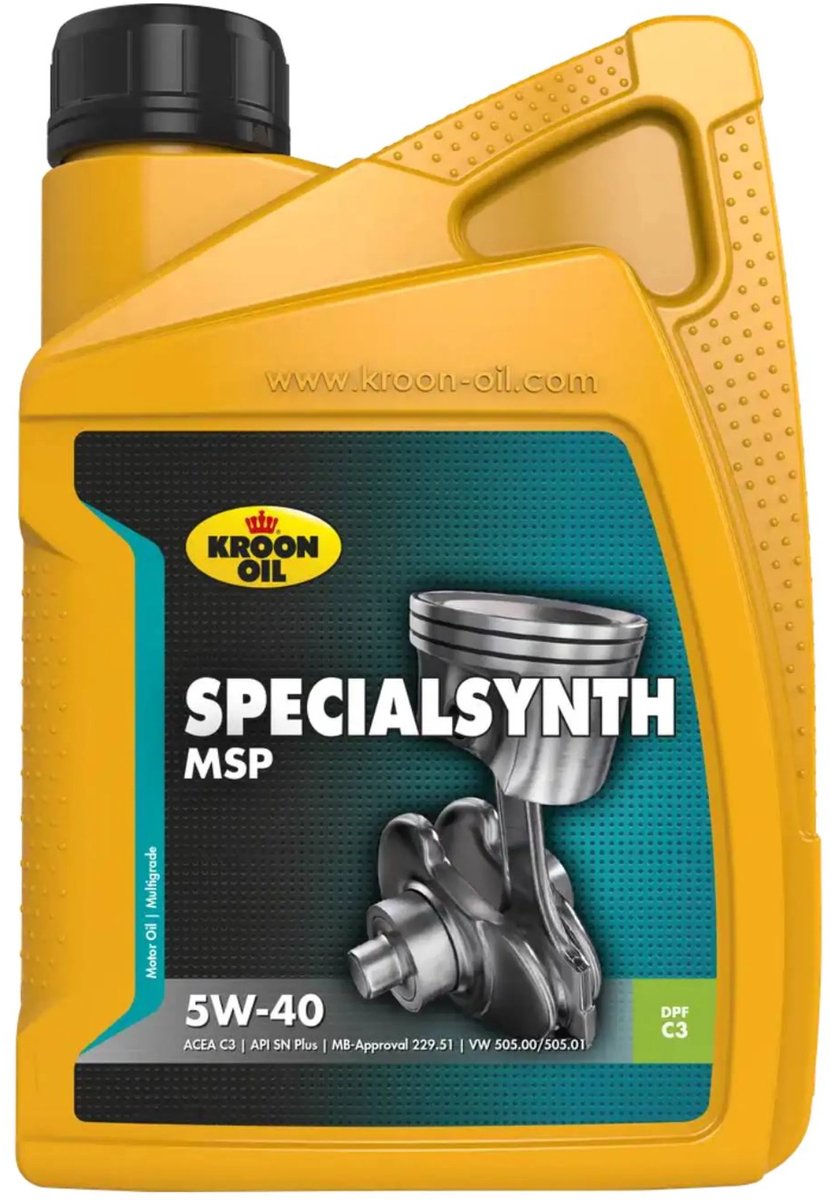 Kroon-oil specialsynth msp - huile moteur - 5w-40 - 1 litre - synthétique