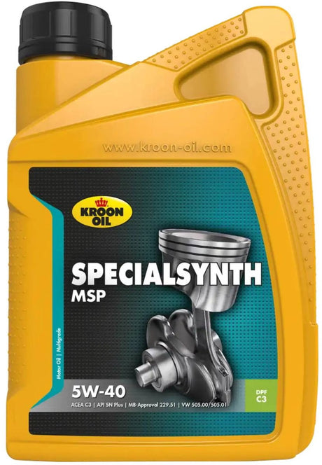Kroon-oil specialsynth msp - huile moteur - 5w-40 - 1 litre - synthétique