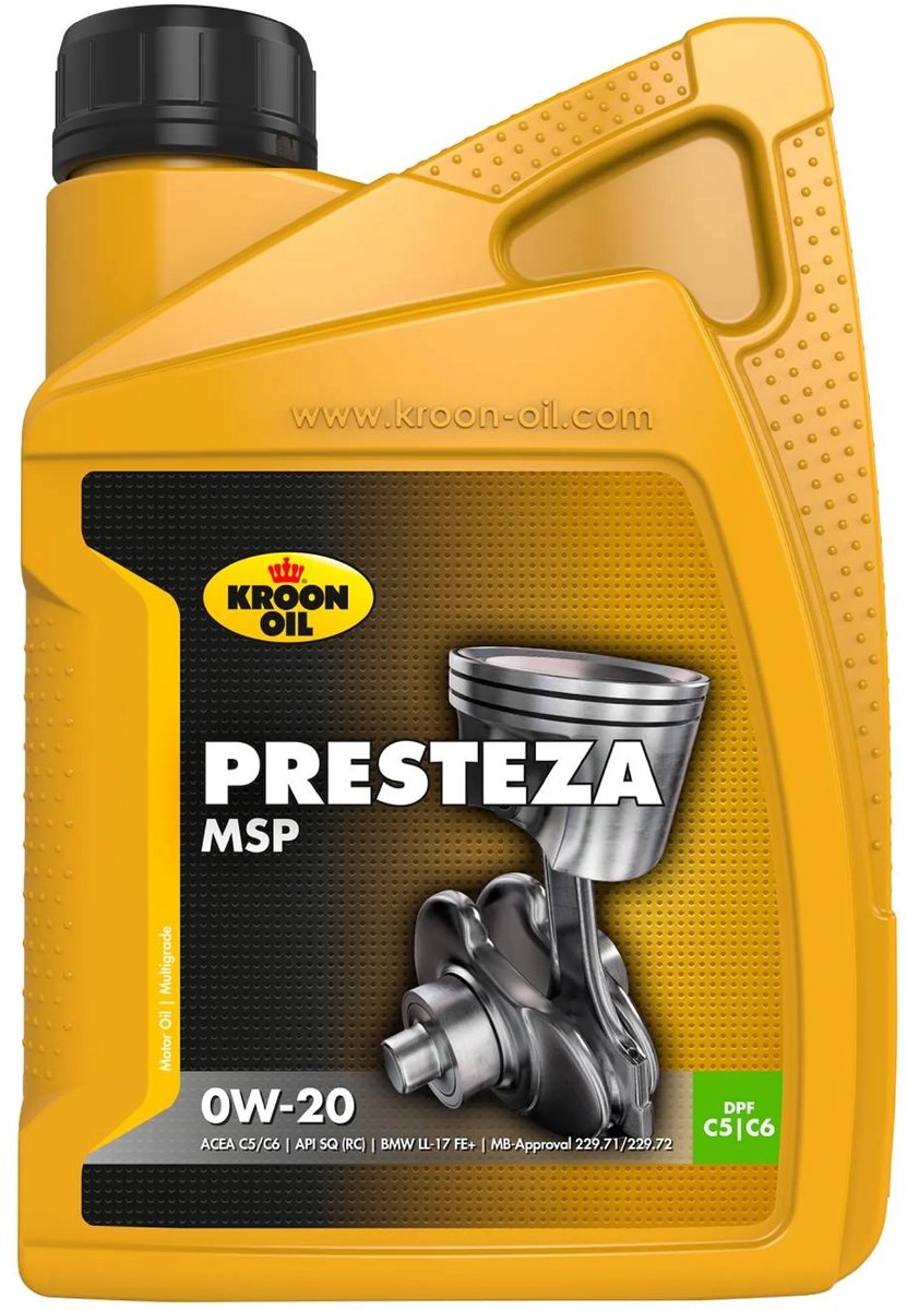 Kroon-oil huile moteur torsynth 0w20 1 litre