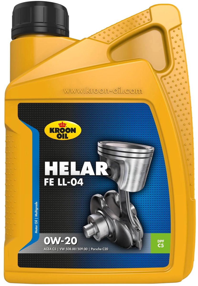 Kroon-oil helar fe ll-04 - huile moteur 0w-20 - 1 litre - vert foncé