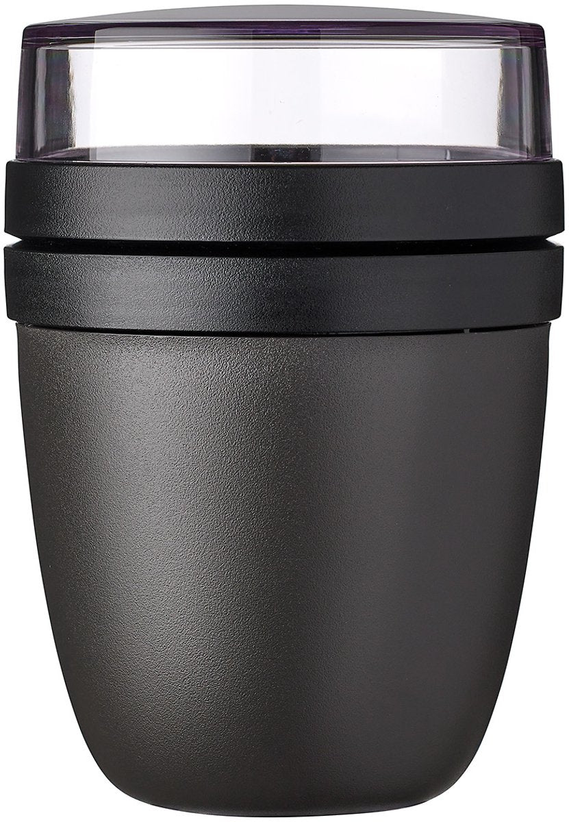 Mépal Lunchpot Ellipse - Nordic Black - 500 ml + 200 ml