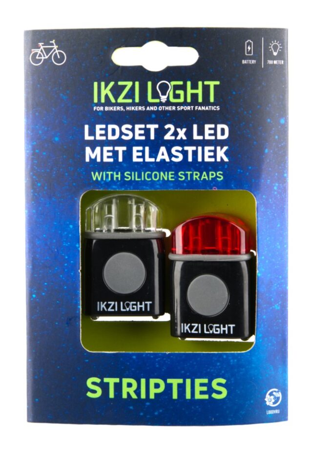 Ikzi Lighting Set Stripties førte sort