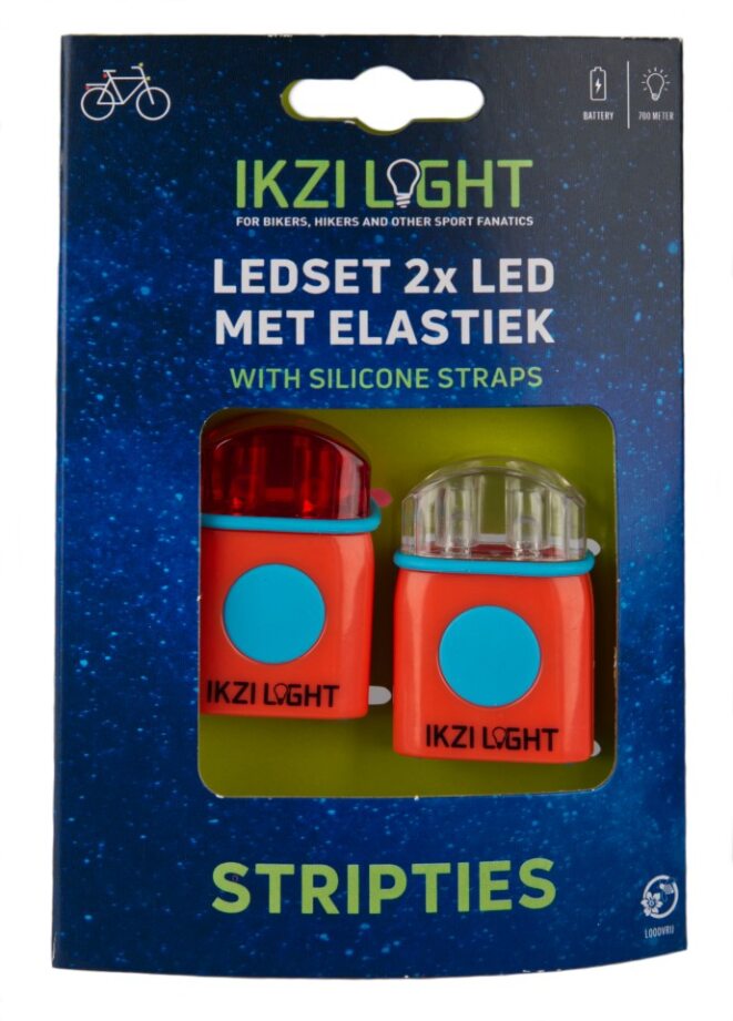 Ikzilight LED Red Lighting Set mini silicona (empaque colgante)