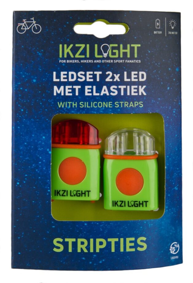 Verlichtingset stripties groen