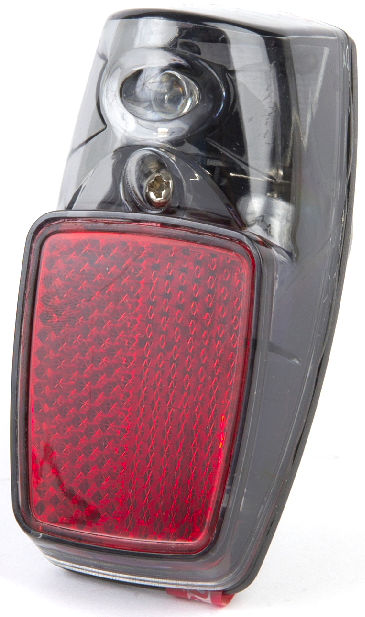 Ikzilight rear light reflector 1xled red on map