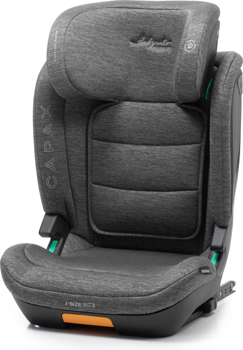 Siège auto Babyauto capax i-size - avec isofix - 15 à 36 kg - 4 à 12 ans - appui-tête réglable - groupe 2 3 - couleur gris