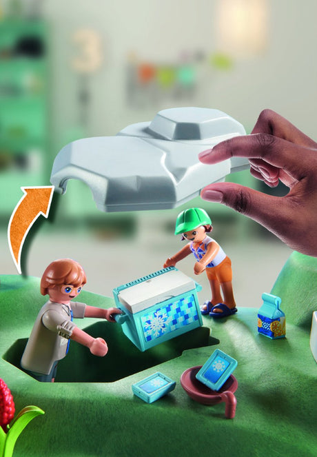 Playmobil ® Wiltopia - cabane dans les arbres généalogiques - p-71013