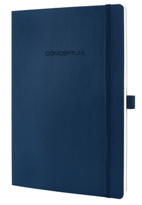 Carnet Sigel - conceptum pure - a4 - couverture souple - bleu - 194 pages - 80 grammes - diamant - si-co316
