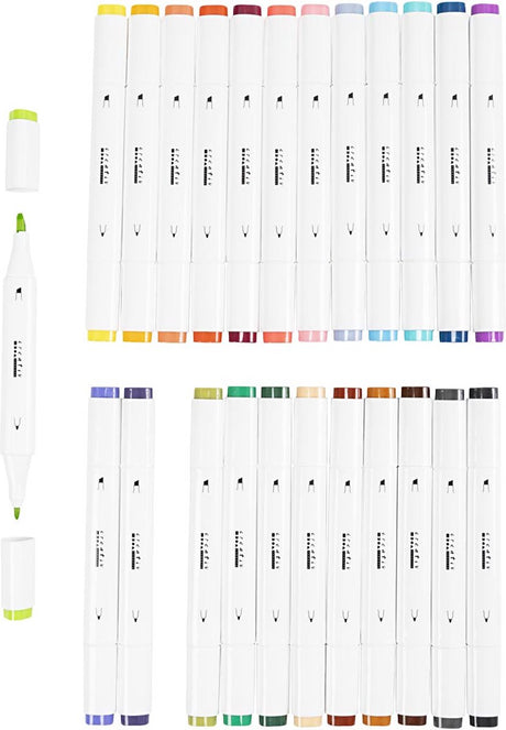 Creativ Company Drawing Marker Colors, 24st.