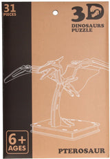 Puzzle 3D en bois Dinosaurus