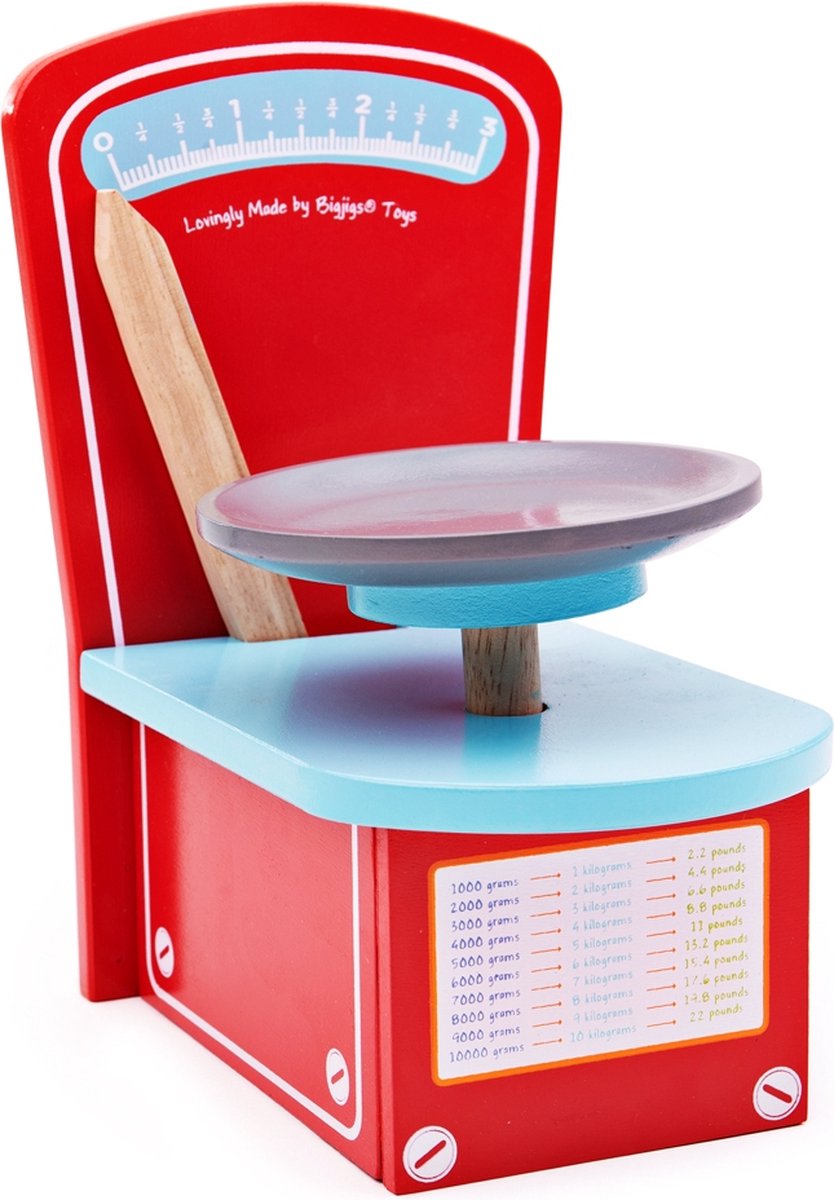 Bigjigs jouets bigjigs balance en bois