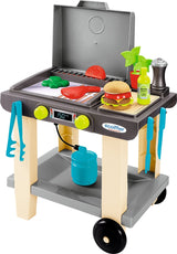 Ecoffier ecoiffier – plancha play barbecue – 18 mois – 2 roues