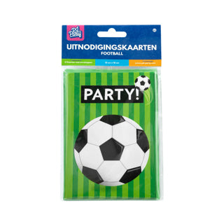 Cartes d'invitation au football
