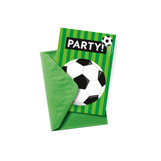 Cartes d'invitation au football