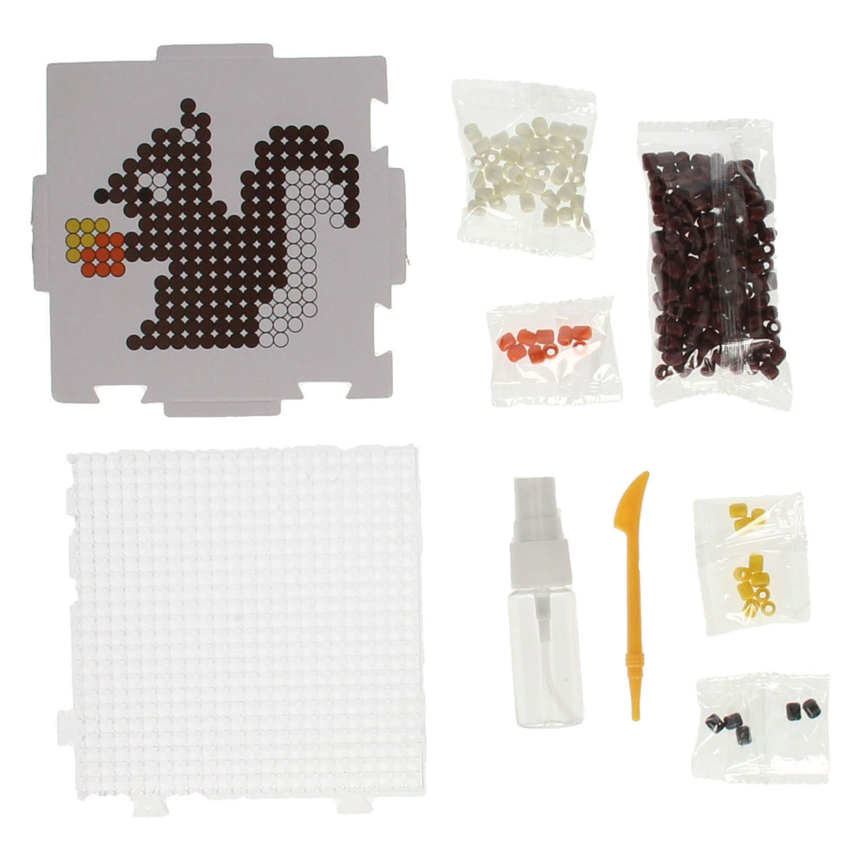 Paulinda perles d'eau écureuil avec gland, 200 pcs.