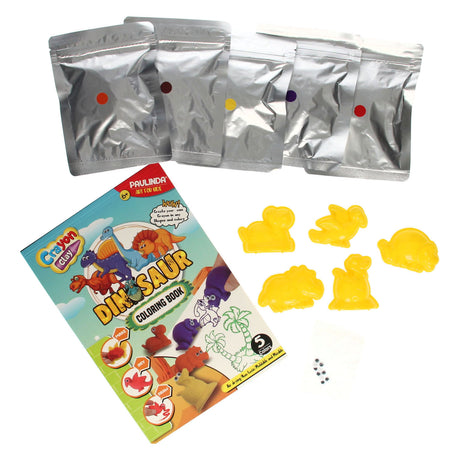 Paulinda fabrique tes propres crayons d'animaux - dinosaures