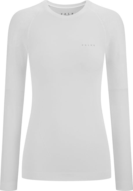 Falke Chemise chaude à manches longues, chemise fonctionnelle à manches longues à séchage rapide pour femme, blanc - taille xs